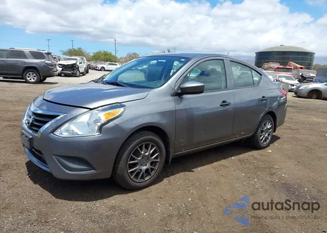 2016 Nissan Versa 1.6 S+ from USA, damaged, VIN 3N1CN7AP5GL888084